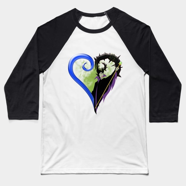 Maleficent True Darkness Baseball T-Shirt by linguard